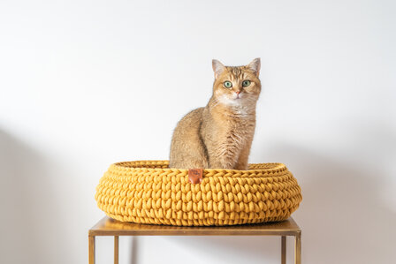 Sunny Basket - Okergeel