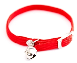Halsband nylon - rood