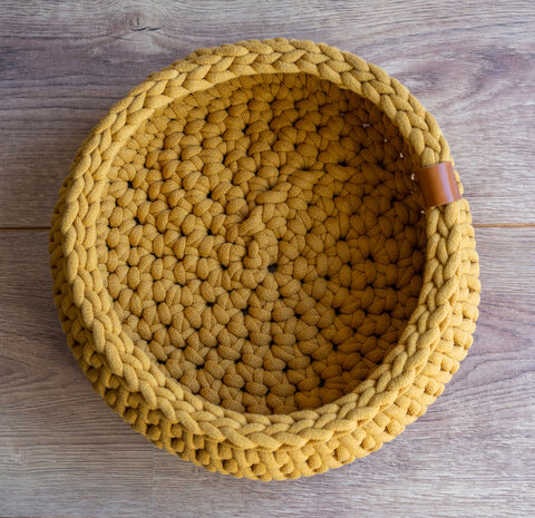 Sunny Basket - Okergeel