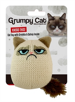 Grumpy Knit Pouncey Cat Toy 